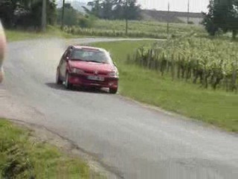 Rallye du st emilion coppens\gaston 106 groupe A
