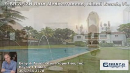 Miami Beach, FL - $7,250,000 House for Sale