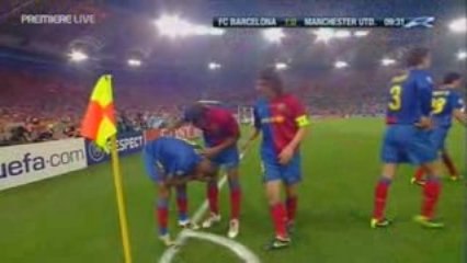 Champion's League 1-0 Samuel Eto'o Manchester - Barcelone