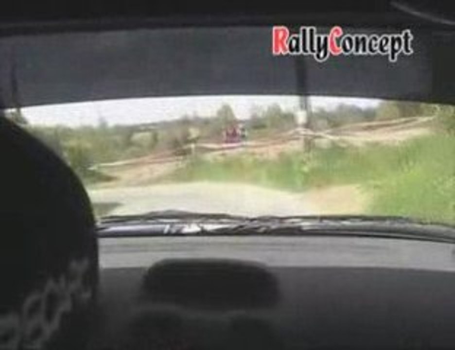 Caméra embarquée rallye de la suisse normande 2009