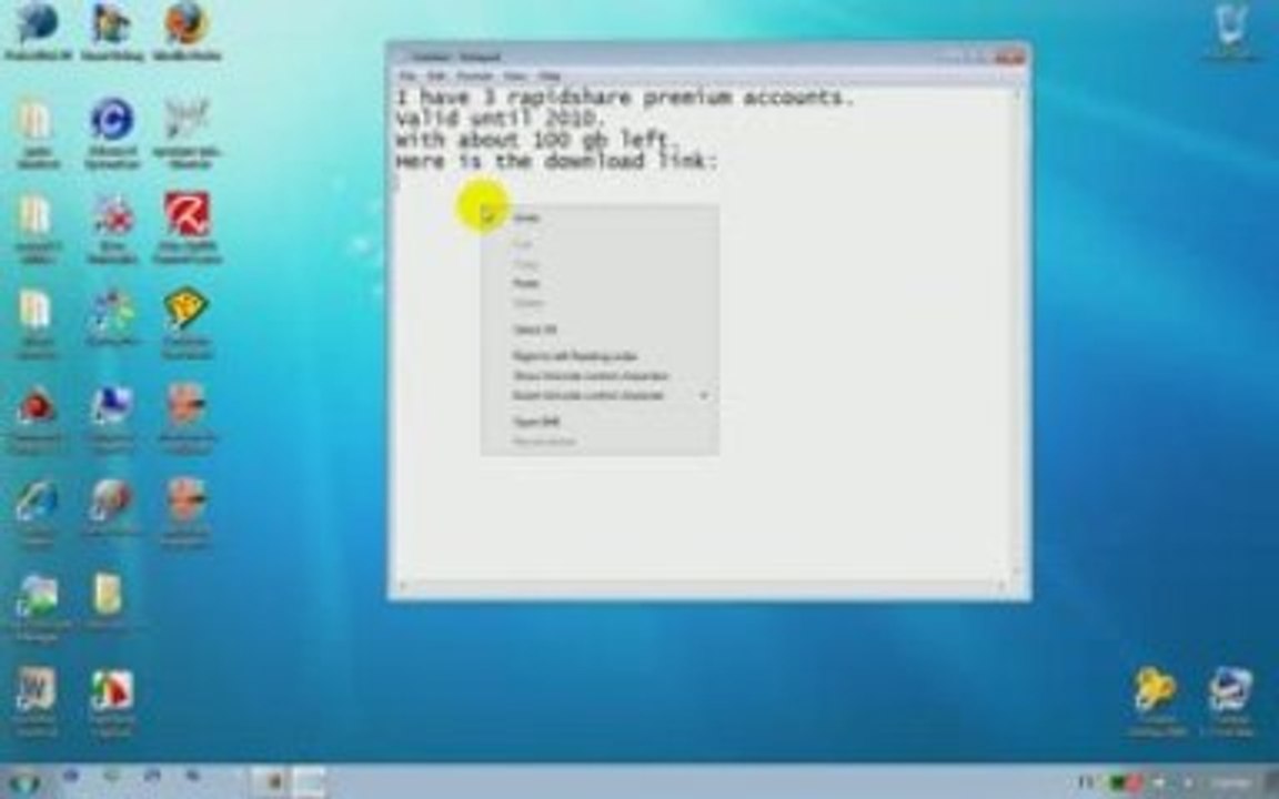 3 rapidshare premium accounts