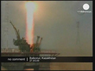 Décollage de Soyuz, au Kazakhstan