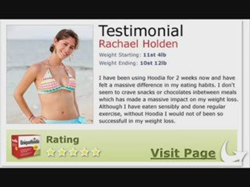 Hoodia gordonii appetite suppressant testimonial