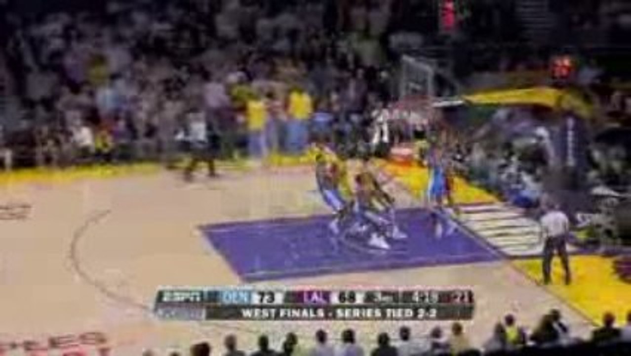 Nba Shannon Brown big dunk on Chris andersen the birdman