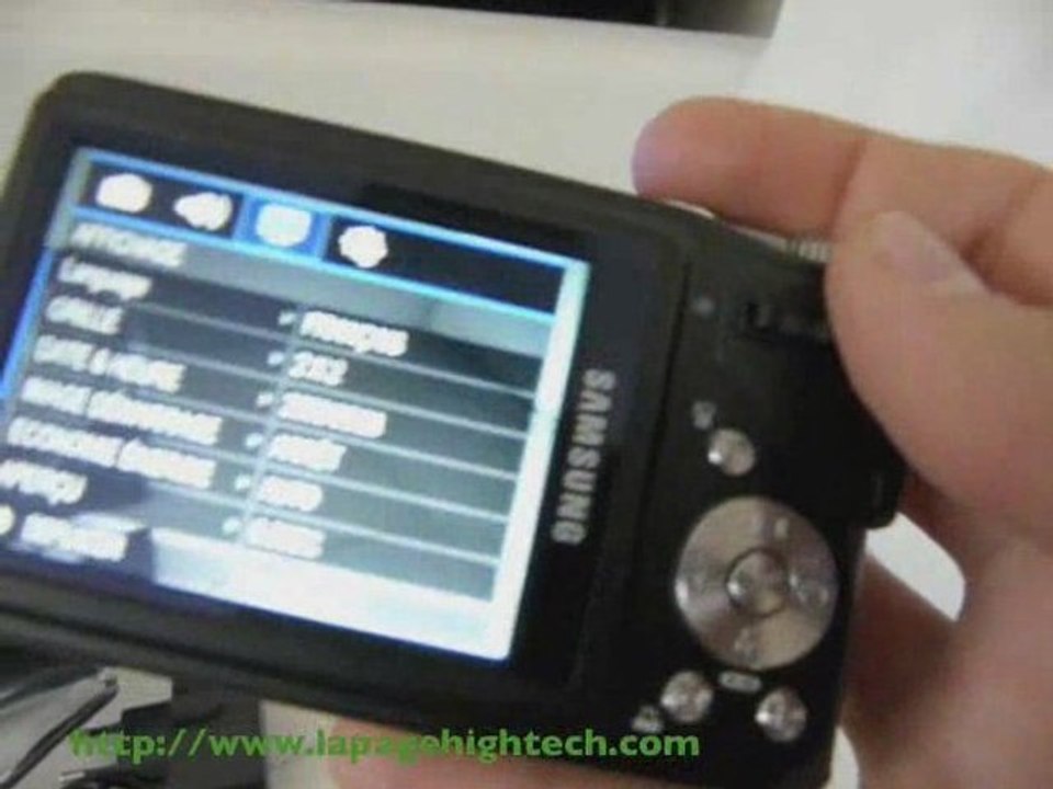 Déballage Samsung WB500