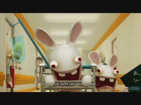 The Lapins Crétins - La Grosse Aventure - Sauté de lapin