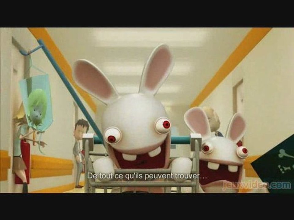 The Lapins Crétins - La Grosse Aventure - Sauté de lapin