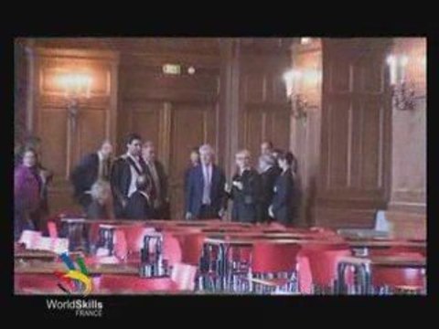 Visite de la présidence de Woldskills International à Paris