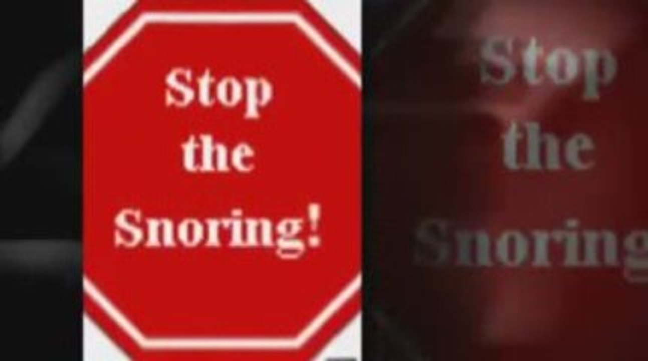 Tips To Stop Snoring Solutions  Natural Solutions to Stop Sn