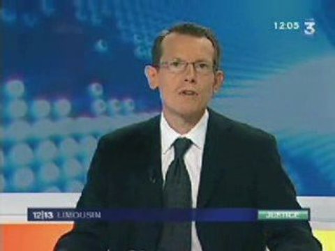 Extrait fr3 limoges midipile 28/05/09