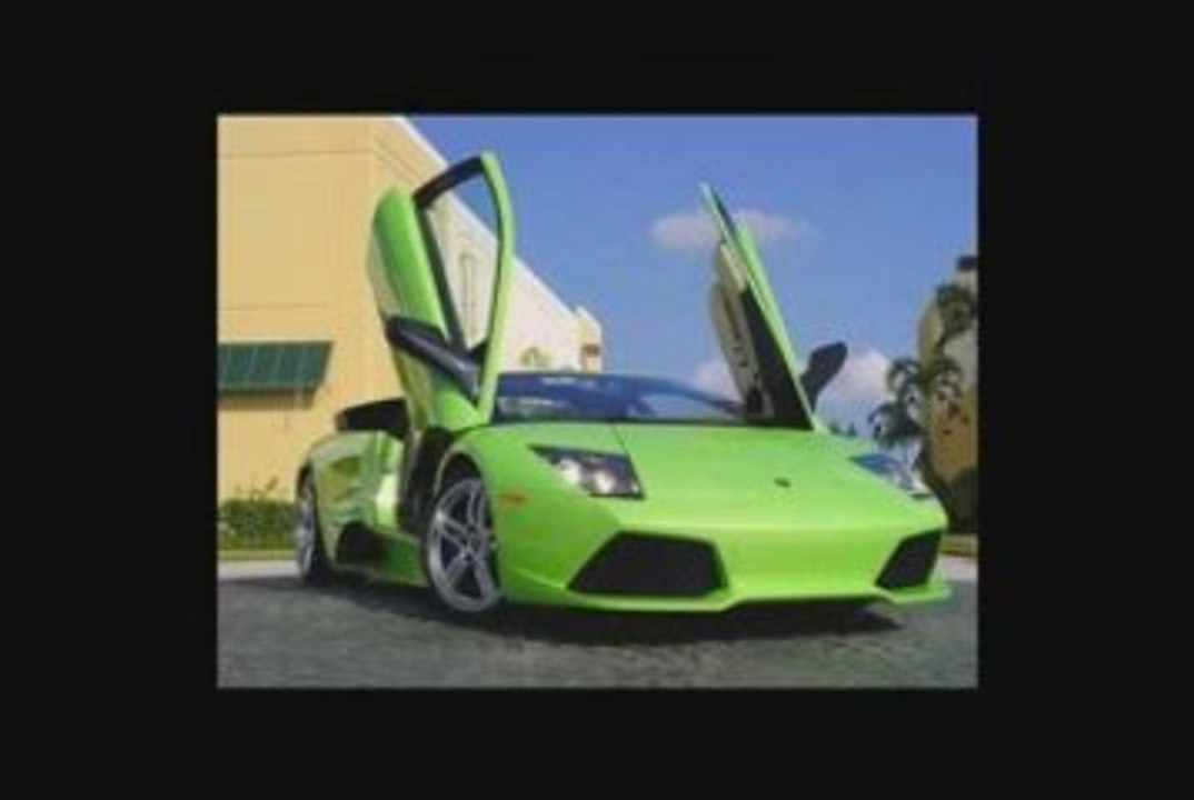 Video de autos lamborghini