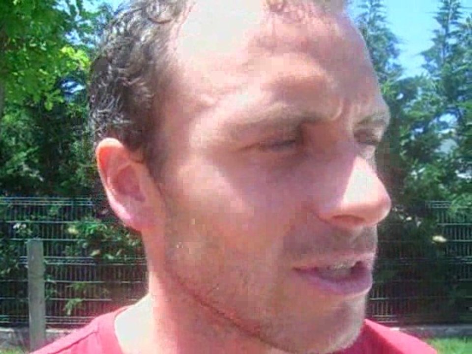 Laurent BONNART"Rennes Samedi c'est le  plus important match
