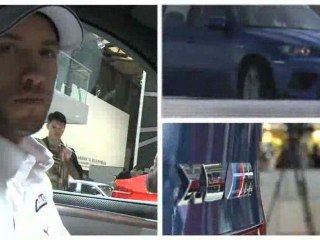 BMW : Nick Heidfeld driving on ice