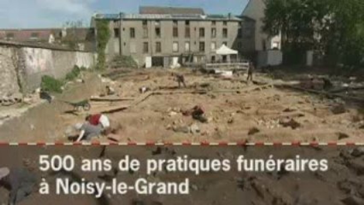 500 ans de pratiques funéraires à Noisy-le-Grand