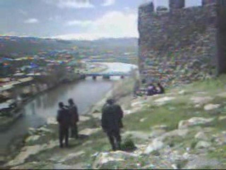 Ardahan kalesinde gezinti