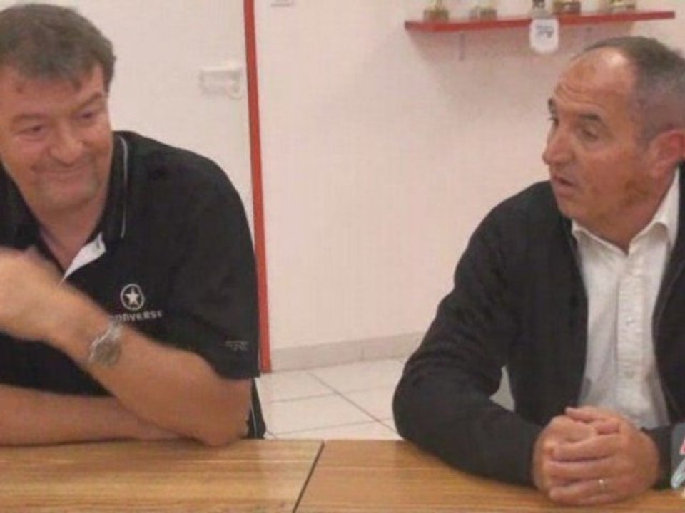 Président de l'élan Chalon la signature de Greg Beugnot