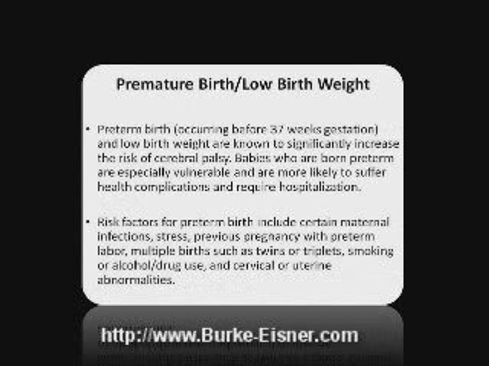 Causes of Cerebral Palsy: Information