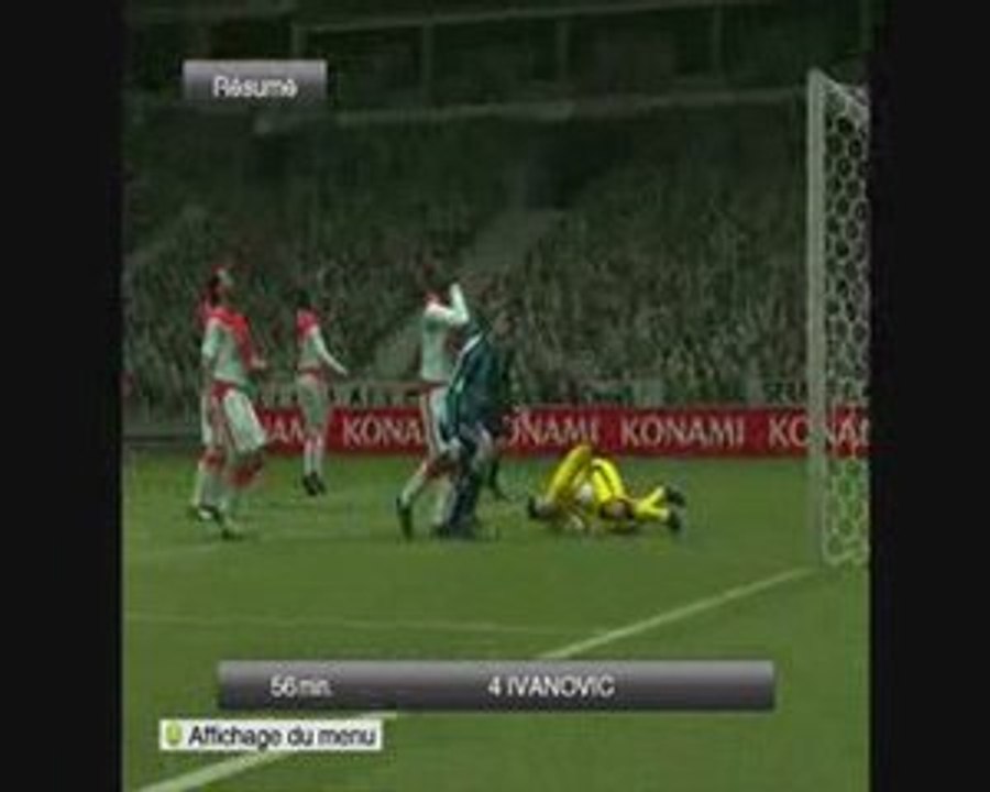 Olympique de Marseille - AS Monaco 3-2 Championnat PES09