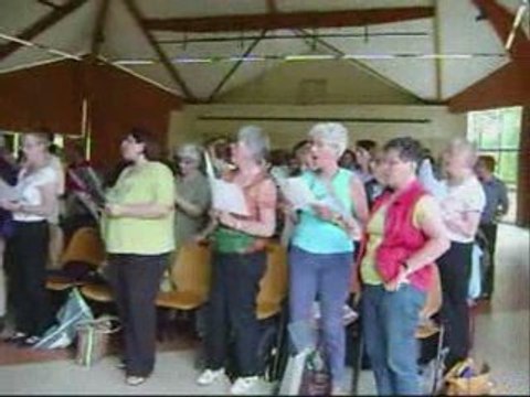 Répétitions Chants d'ensemble Saintry 2009