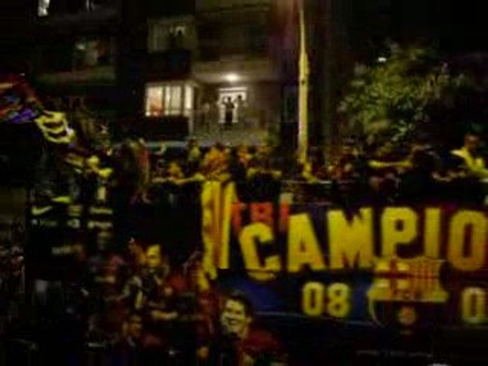 Défilé du Barça