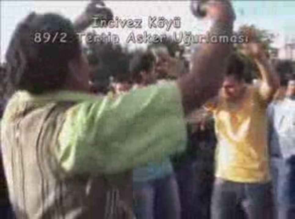 Incivez (Küçüktekke) köyü asker uğurlama