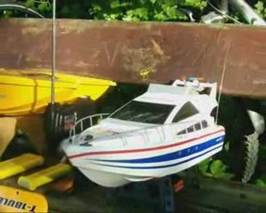 Modellbau Boot Cockpitsicht