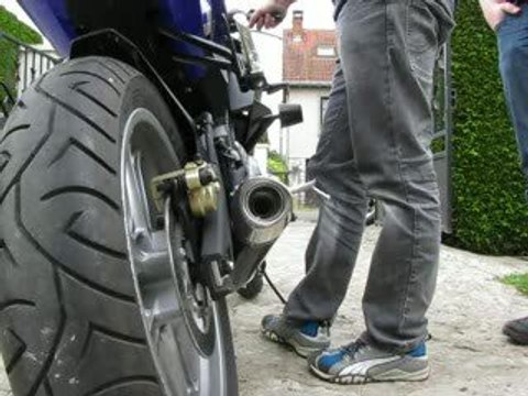 comparo1 YZF R125 Ligne scorpion avec chicane