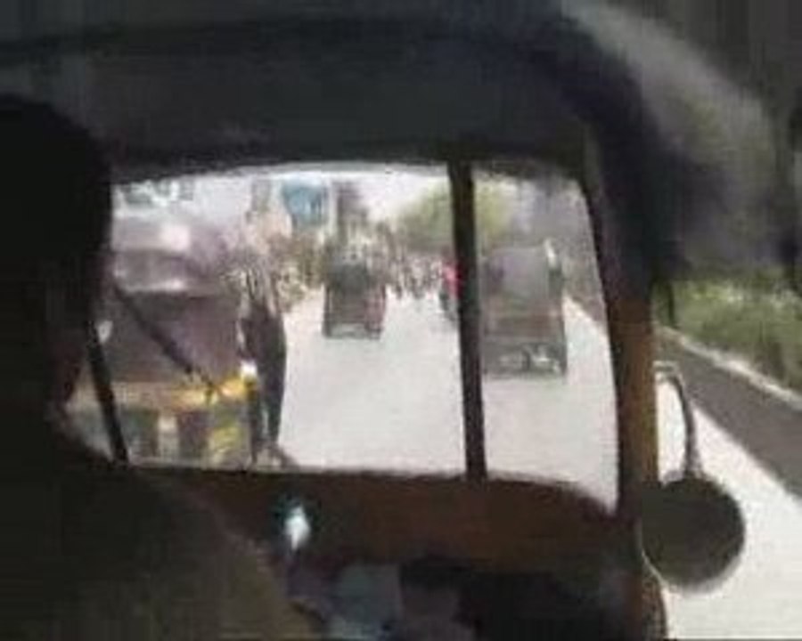Rickshaw passenger