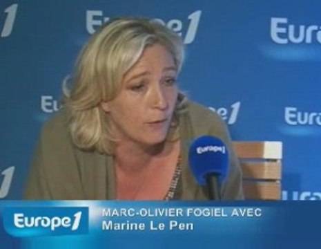 Européennes : Marine Le Pen vise un score à deux chiffres