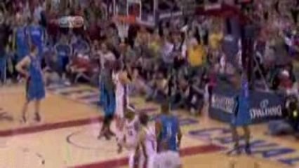 LeBron James takes the ball into the paint, fouling out Dwig