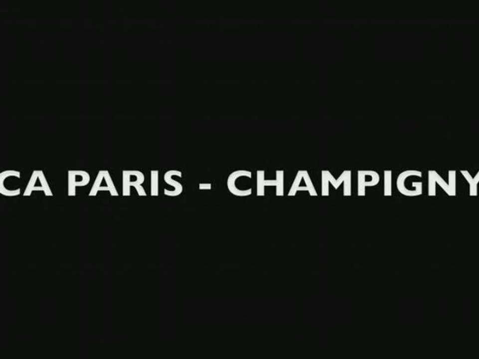 Bande annonce CA PARIS CHAMPIGNY