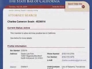 Charles Swain Esq Attorney Living Family Law North Hollywood