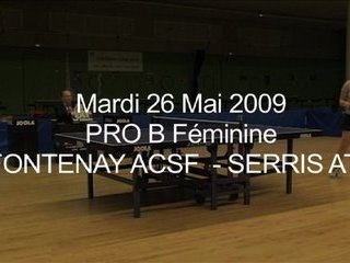 ACSF FONTENAY- SERRIS Feminine PRO B