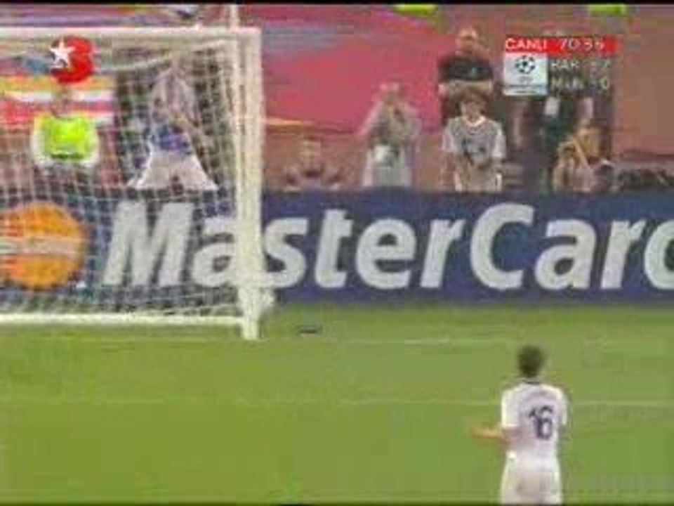 Barcelona 2-0 Manchester United (71' Goal Messi)