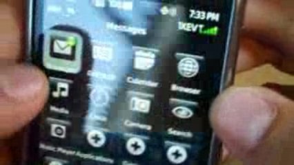 HTCBerry Blackberry Storm Theme