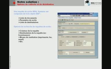 SAP PP - Génération et distribution de dossiers Fabrication
