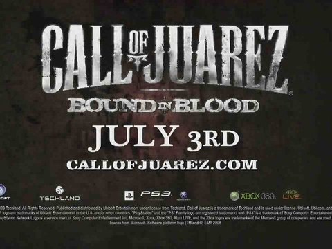 Call of Juarez : Bound in Blood - Guns Trailer