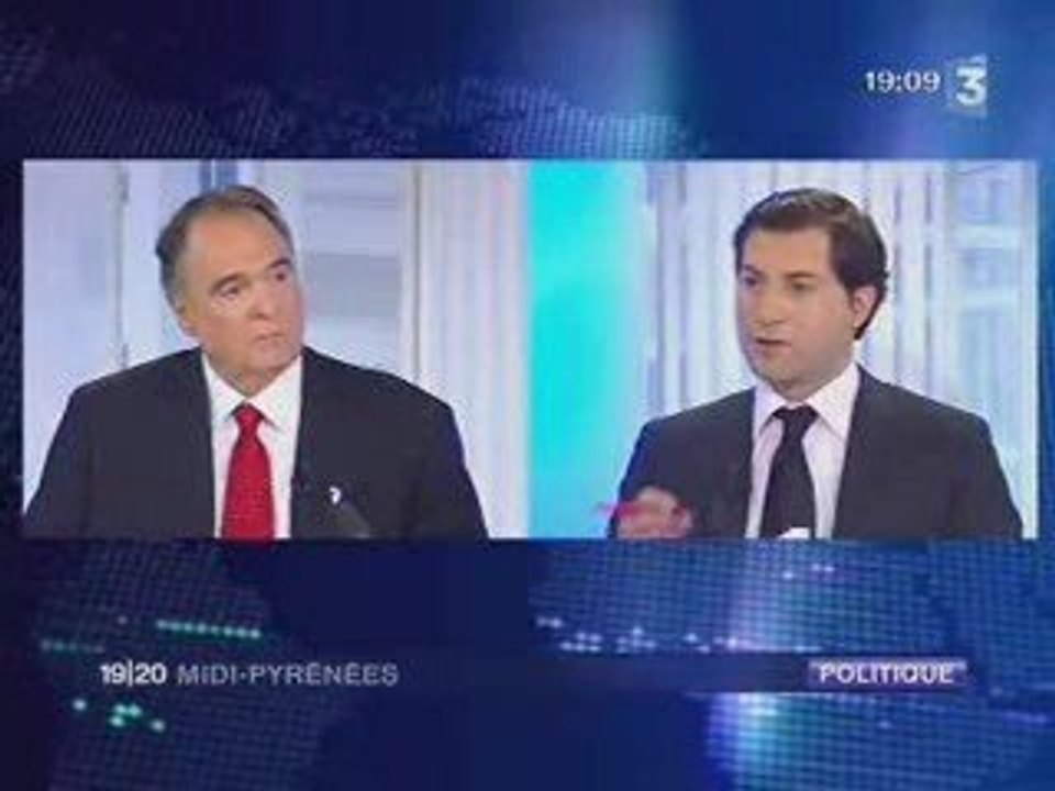 Henri Temple sur France 3 Midi Pyrénées le 22 mai 2009