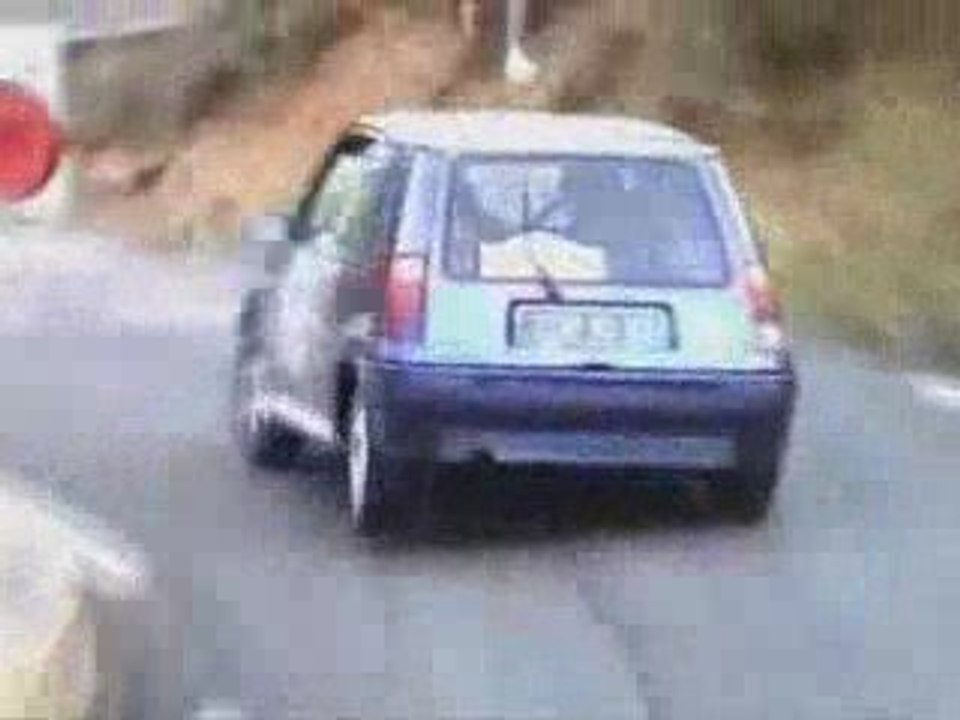 Crash rallye en R5 GT Turbo