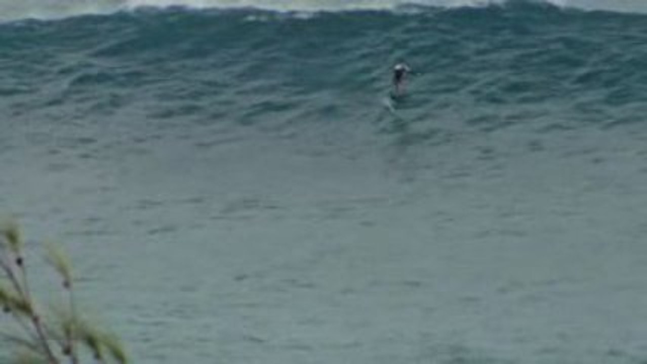 Tow-in Foil Surfing. New design for riding swell.