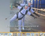 Skydiving experience UK. Sky-diving freefall parachute