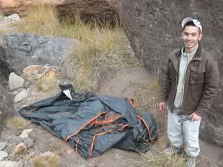 Camping sauvage - Route des Andes