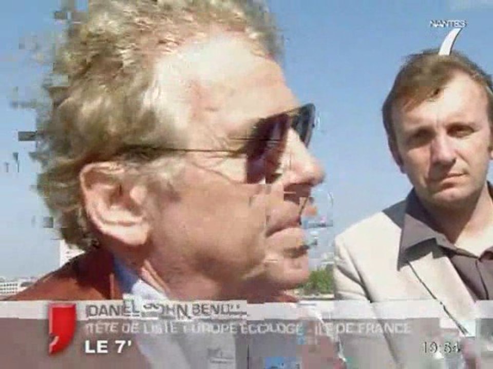 Européennes : Daniel Cohn Bendit du parti "Europe écologie"