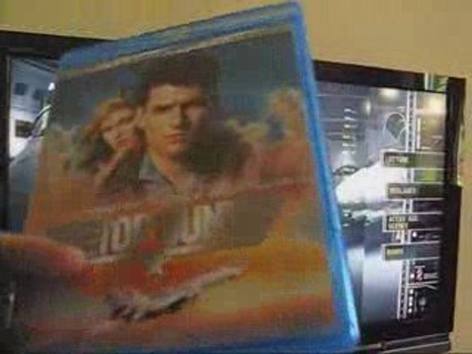 presentation du bluray top gun