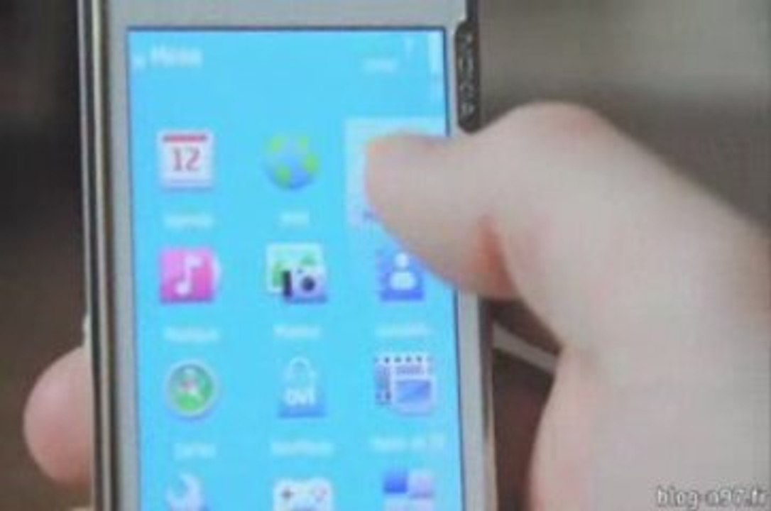 Test du Nokia N97 : Menu, Messages, Agenda