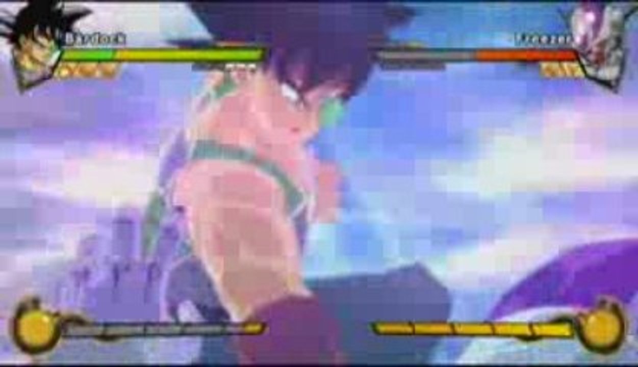 dbz burst limit mode story-bardock vs freezer