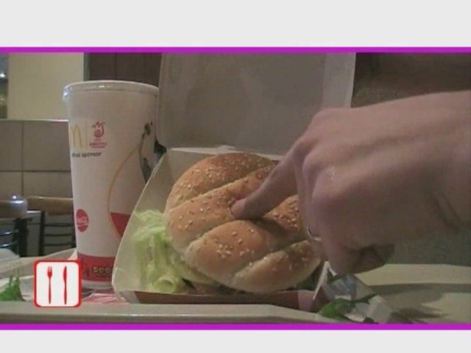 UN CRITIQUE GASTRONOMIQUE NOTE ... LE MACDO !