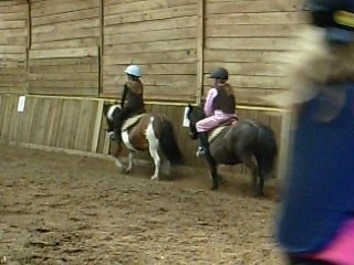 Julie à poney
