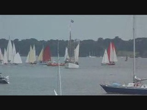 Ile aux Moines-Semaine du Golfe 2009-Départ Grande Parade