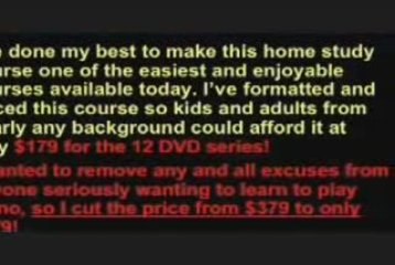 Learn to play piano by ear! www.pianolessonsondvds.com